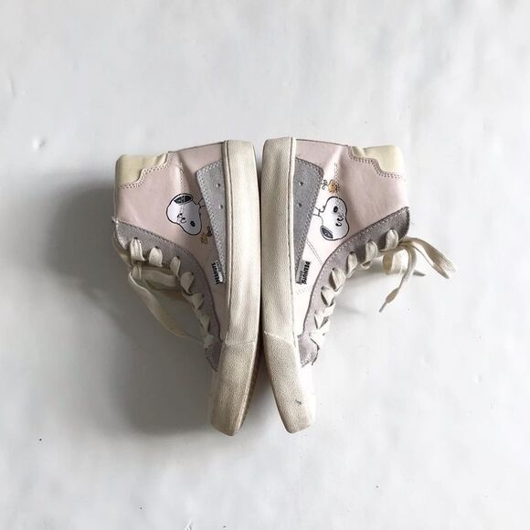 Zara x Peanuts Snoopy high-top sneakers VGUC size 33(1.5 youth) - Picture 3 of 8